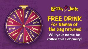 Win $250 to Booster Juice