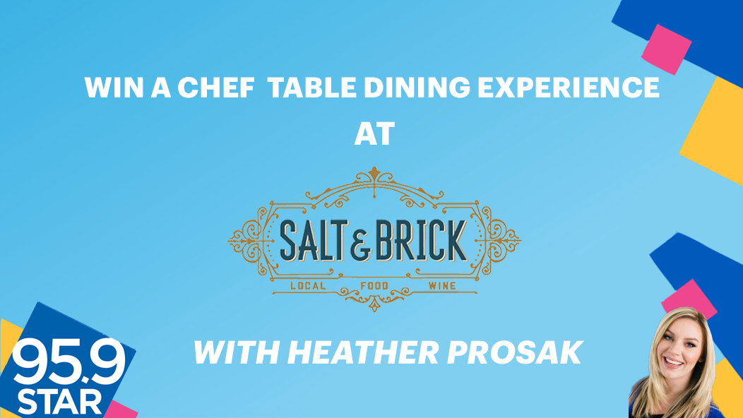 Enter to Win a Chef's Table Dining Experience at Salt & Brick with Heather!