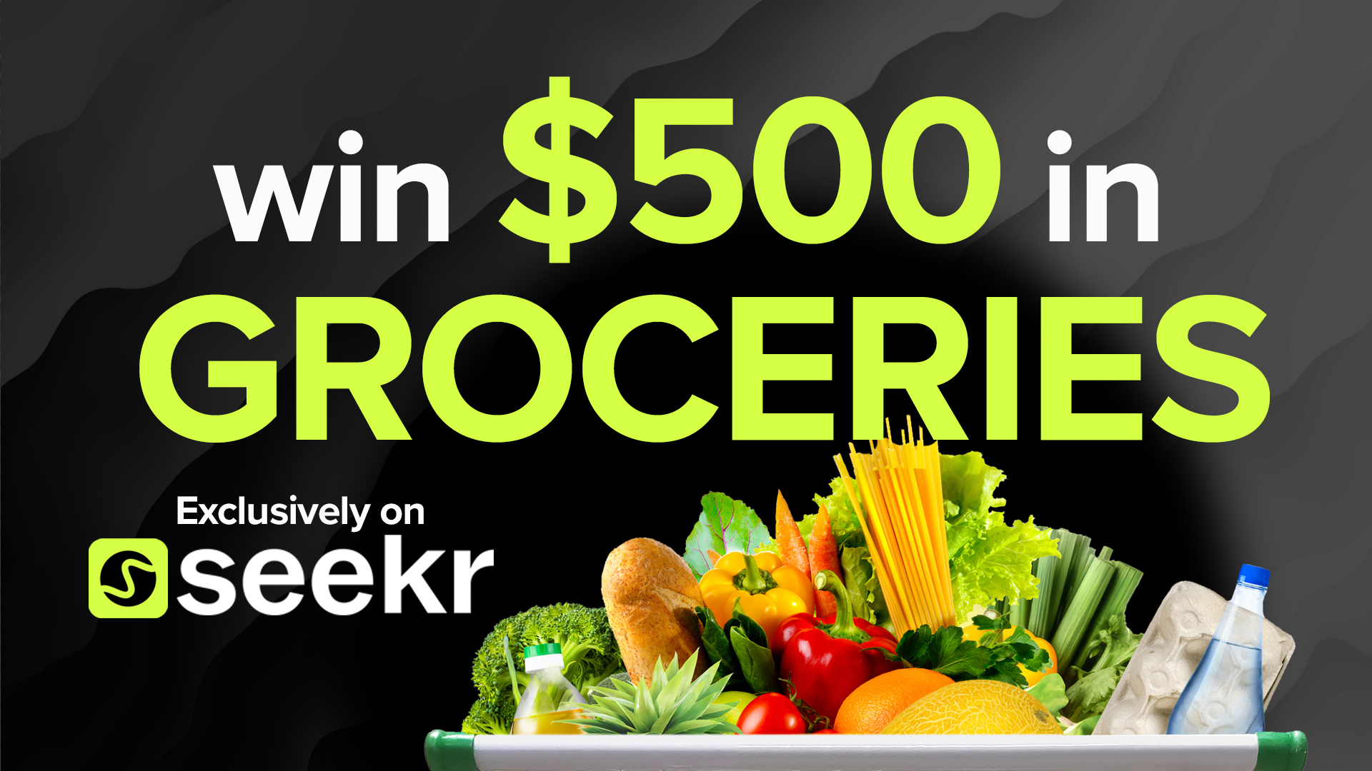 Seek Your Sounds & Win: $500 in Groceries