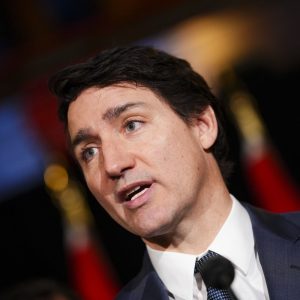 Prime Minister Justin Trudeau announces 25 per cent retaliatory tariffs on U.S. goods