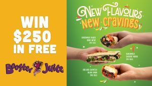 WIN $250 to Booster Juice!